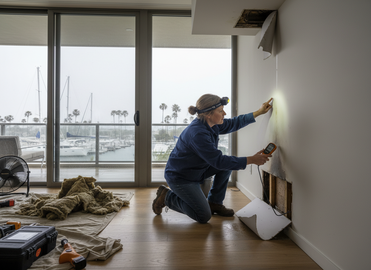How To Check For Hidden Water Damage After Winter Storms In Marina Del Rey