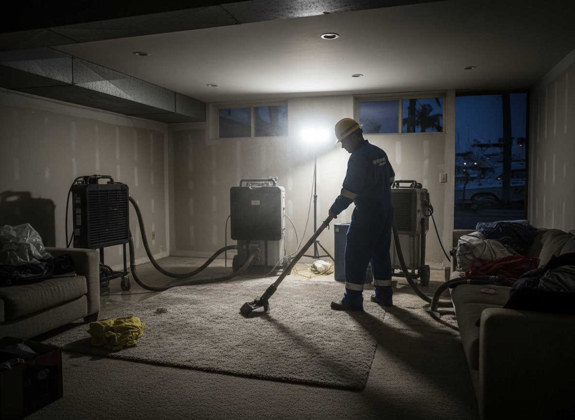 24-hour water restoration near me in Marina Del Rey