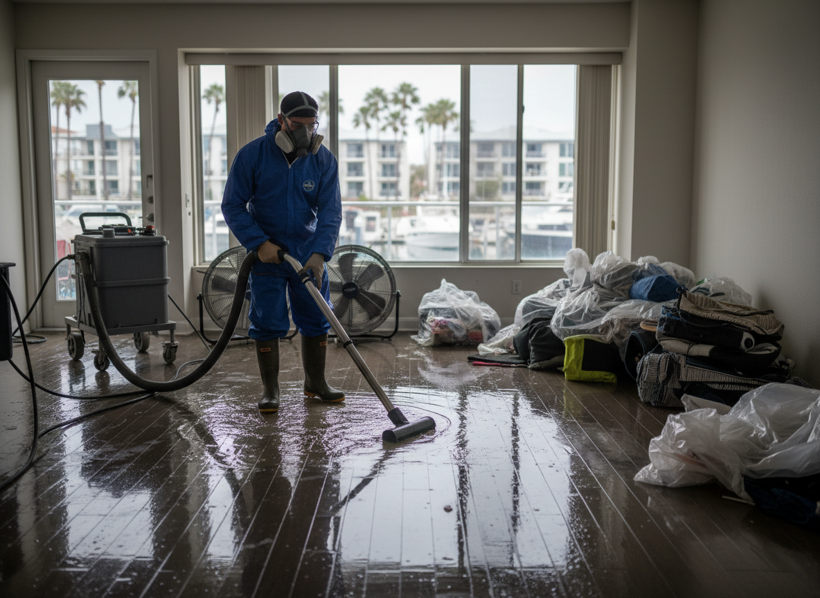 Flood restoration services in Marina Del Rey