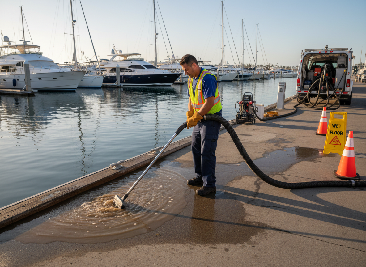 Water extraction company in Marina Del Rey